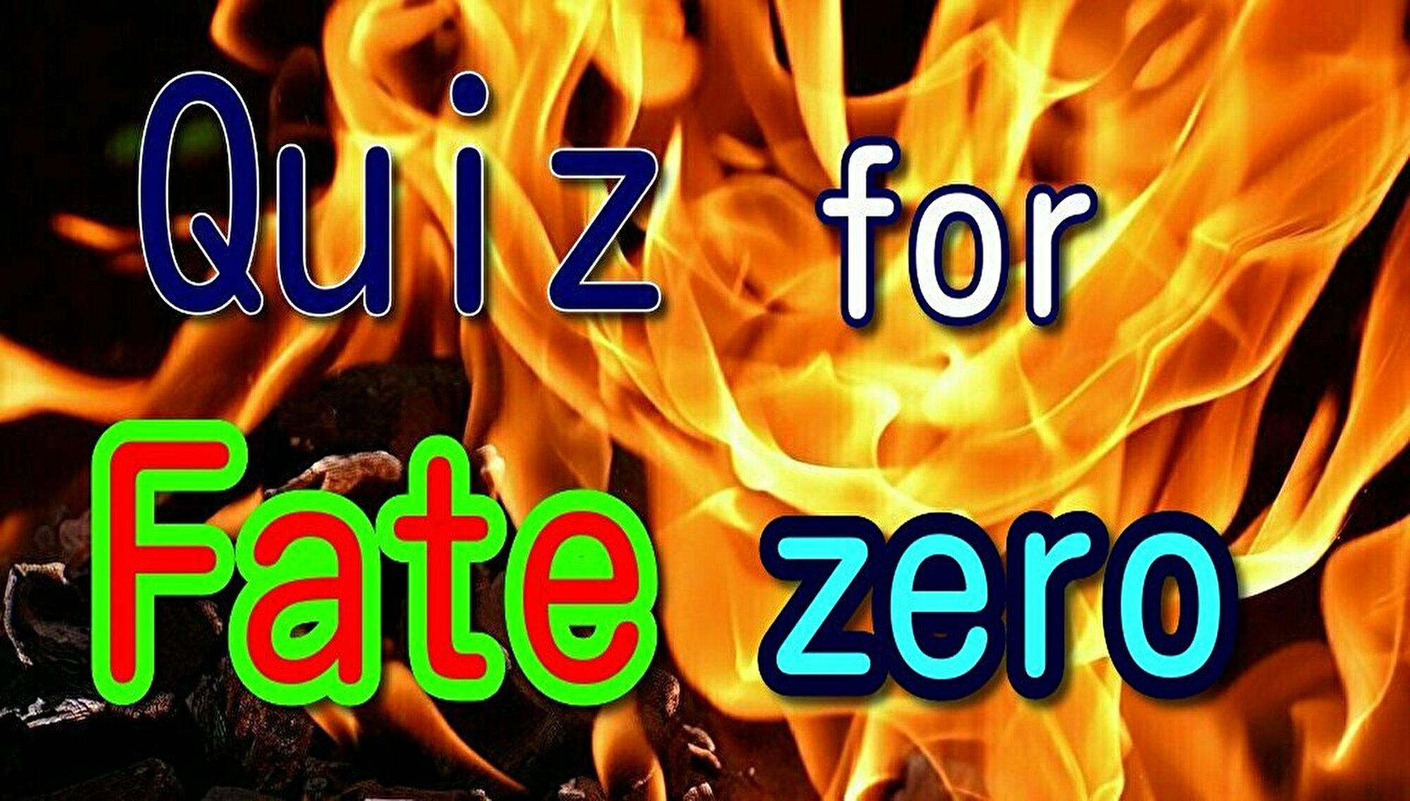 クイズfor Fate Zero Fur Android Apk Herunterladen