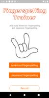 Fingerspelling Trainer A Affiche