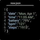 now.json - JSON Watch Face APK