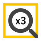 3x Magnifying Glass 图标