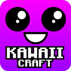 Texturas kawaii rosa mcpe icono