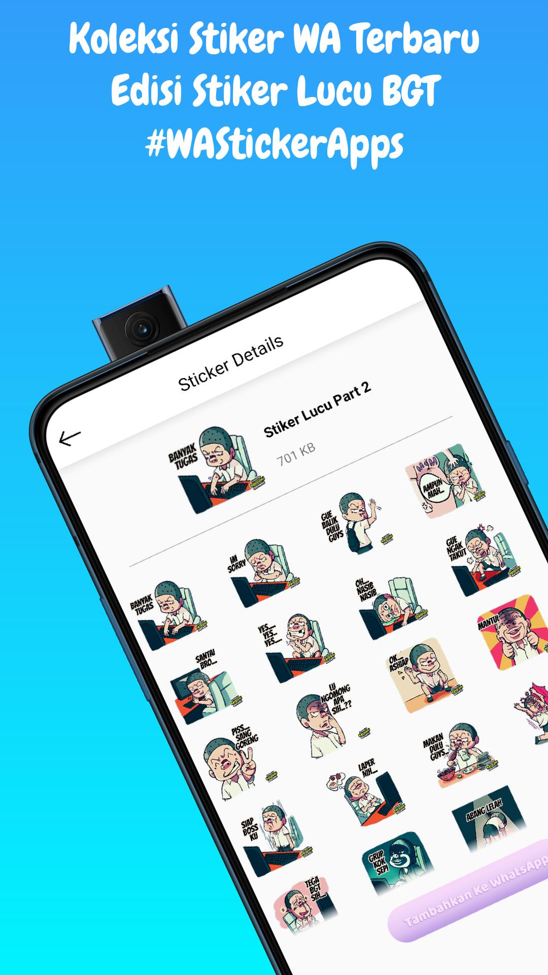 Stiker Wa Lucu Banget Wastickerapps For Android Apk Download