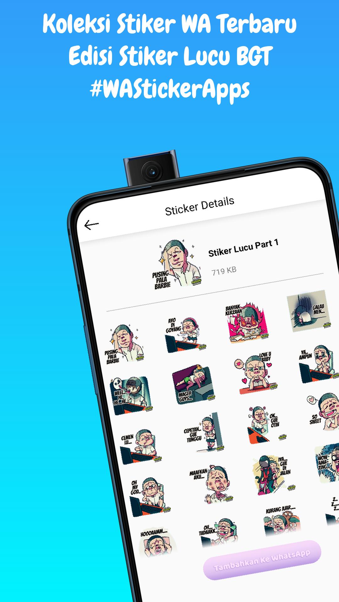 Stiker Wa Lucu Banget Wastickerapps For Android Apk Download