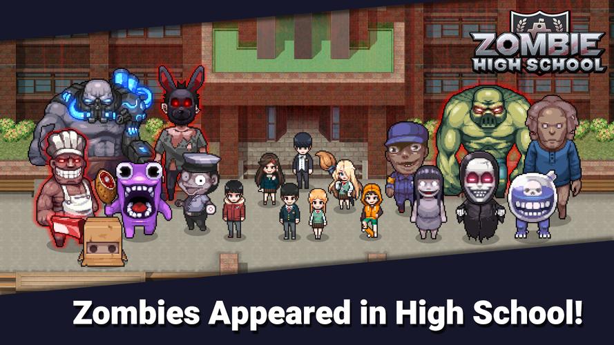 Zombie High School For Android Apk Download - roblox zombie high school