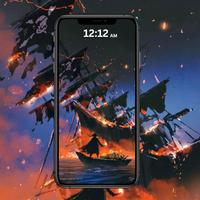 Pirates Ship Wallpaper ảnh chụp màn hình 3