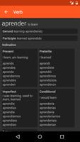 Spanish Verbs screenshot 1