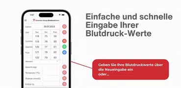 BlutdruckDaten - bewährte App