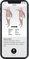 BMI 3D - Body Mass Index and body fat in 3D capture d'écran 1