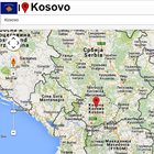 Kosovo map أيقونة