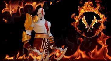 Kratos Gods Of War poster