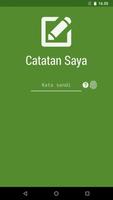 Catatan Saya - Buku Catatan poster