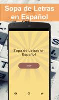Sopa de Letras en Español Affiche