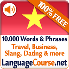 Lerne Vietnamesisch-Wörter Zeichen