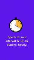 Hourly chime & Speaking clock تصوير الشاشة 3