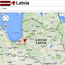 Latvia map APK