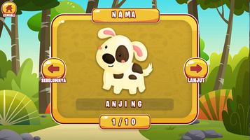 Menyusun Nama Hewan ( Game Skr ảnh chụp màn hình 2