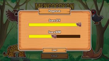 Edukasi Mencocokan Nama Hewan ảnh chụp màn hình 2