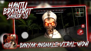 Hantu Brainrot Sahur 3D Cartaz