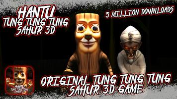 Hantu Tung Tung Tung Sahur 3D الملصق