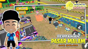 Simulator Game Pasar Malam 3D 스크린샷 1