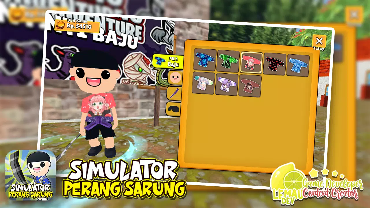 Simulator Perang Sarung 3D Mod Apk 1.0.5 Unlimited Money Latest Version  Gameplay