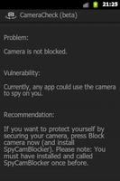 CameraCheck (beta) imagem de tela 1