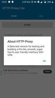 HTTP-Proxy Lite screenshot 1
