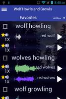 Wolf Howls and Growls Affiche