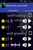 Wolf Howls and Growls capture d'écran 2