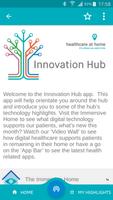 Healthcare at Home Innovation Hub الملصق