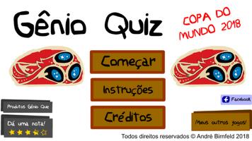 Gênio Quiz Copa do Mundo 2018 Affiche