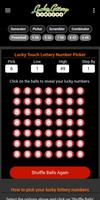 Lucky Lottery Number Generator capture d'écran 2