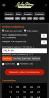 Lucky Lottery Number Generator syot layar 3