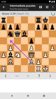 Problemas de ajedrez (puzzles) captura de pantalla 2