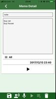 Speak Memo capture d'écran 1