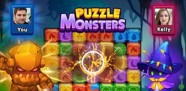 Puzzle Monsters - Puzzle Blast 1:1 Battle is on