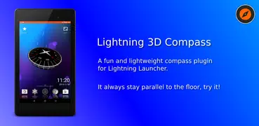 Lightning 3D Compass