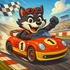 Racing car games for kids 2-5 Icon