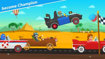 Racing car games for kids 2-5 تصوير الشاشة 2