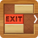 EXIT : unblock red wood block