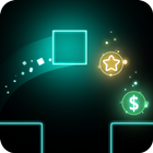 Glow obstacle course icon