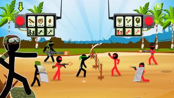 Stickman Army : Team Battle تصوير الشاشة 1