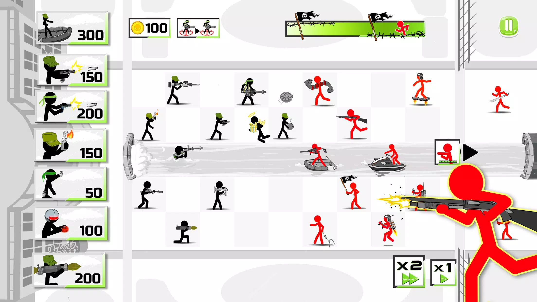 Stickman Army : The Resistance na App Store