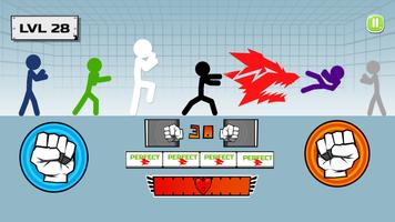 Stickman fighter : Epic battle تصوير الشاشة 2