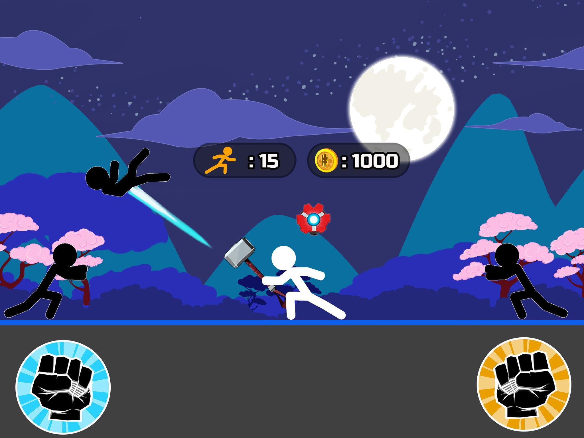 Stickman Fighter Epic Battle 2 For Android Apk Download - epic fighting roblox