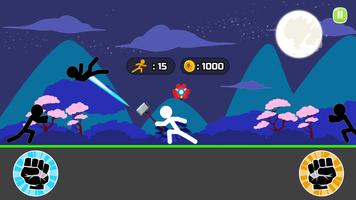 Stickman Fighter Epic Battle 2 постер