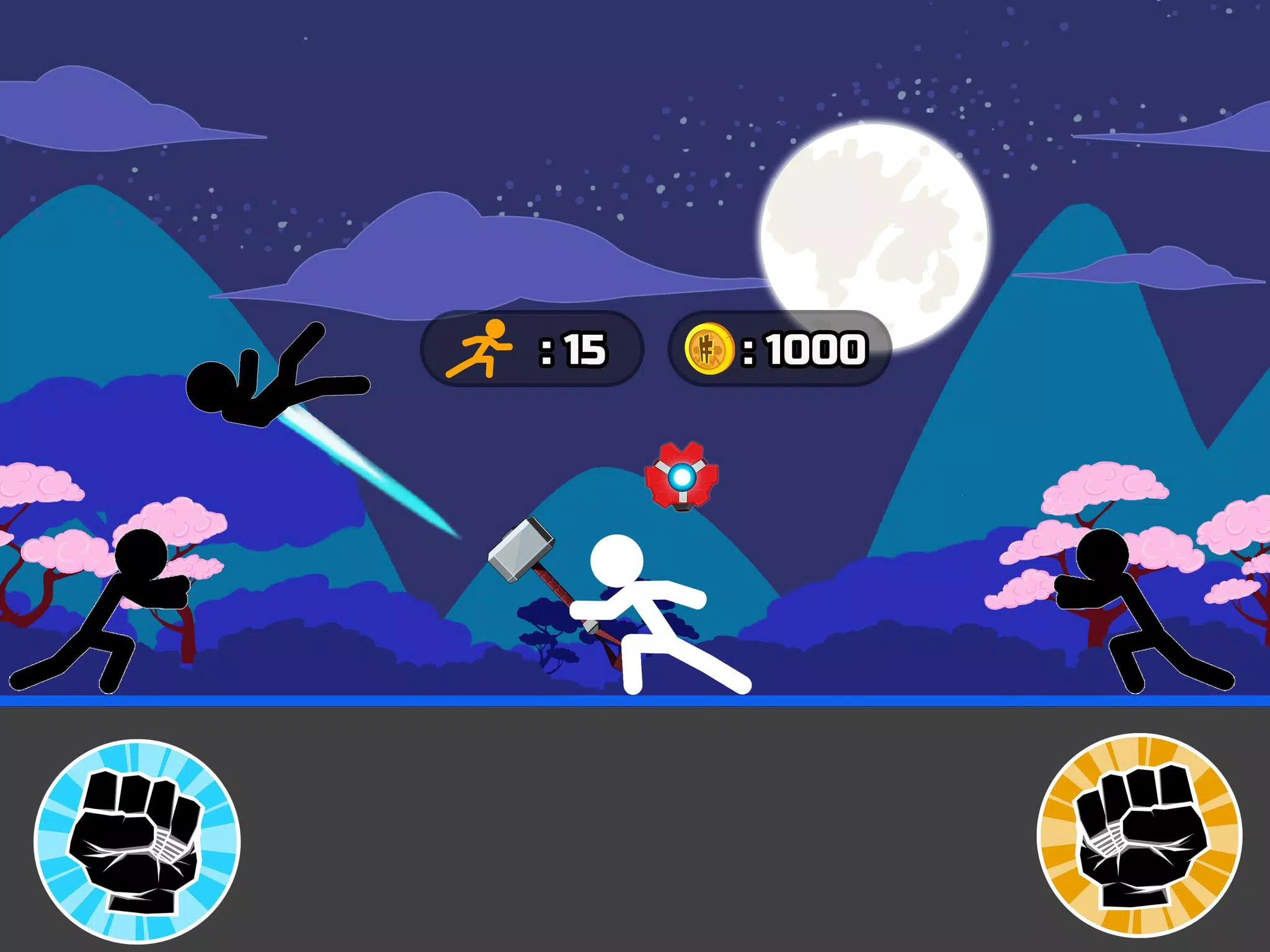 Stickman fighter : Epic battle 107 Free Download