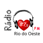 Rádio 87,5 FM Rio do Oeste SC ícone