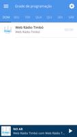 Web Rádio Timbó ภาพหน้าจอ 2