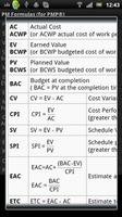 PM Formulas (for PMP® exam) capture d'écran 1